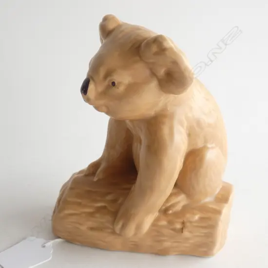 A Sylvac koala on log,